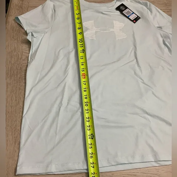 Under Armour Blue Short Sleeve Tee Moisture-Wicking Performance - Image 6