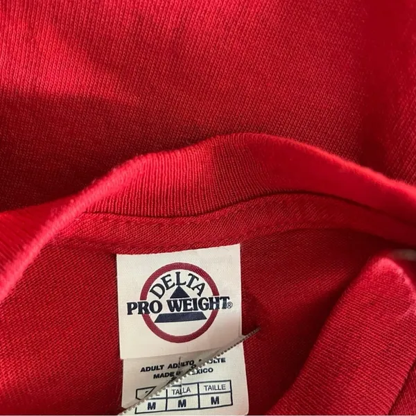 Delta Pro Weight Alabama Crimson Tide Rammer Jammer t-shirt Medium - Image 5