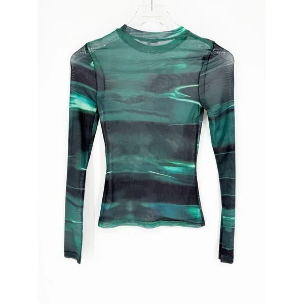 Remi x Revolve Shelley Sheer Long Sleeve Top Women's‎ XXS - Image 3