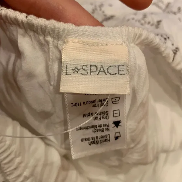 L*SPACE Kelly Native Geo Romper in Ivory size small - Image 6