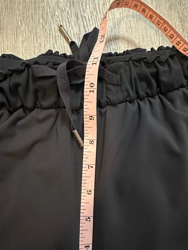 Lululemon Sz 2 Keep Moving High Rise Business Casual Pull On Women’s Black Pants - Image 7
