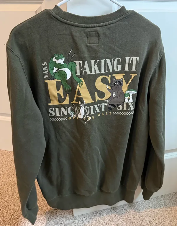 Vans Green Crewneck - Image 2