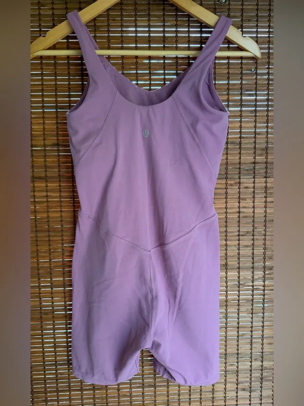Lululemon Align Bodysuit Velvet Dust Size 4 $128 Retail - Image 5