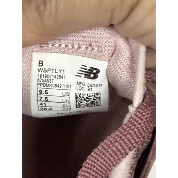 New Balance Fresh Foam Sport Athletic Running Shoe Size 9.5 WSPTLY1 Pink C-1 - Image 7