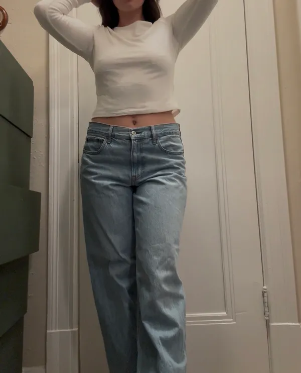 Princess Polly Asymmetrical Top Long Sleeve - Image 3