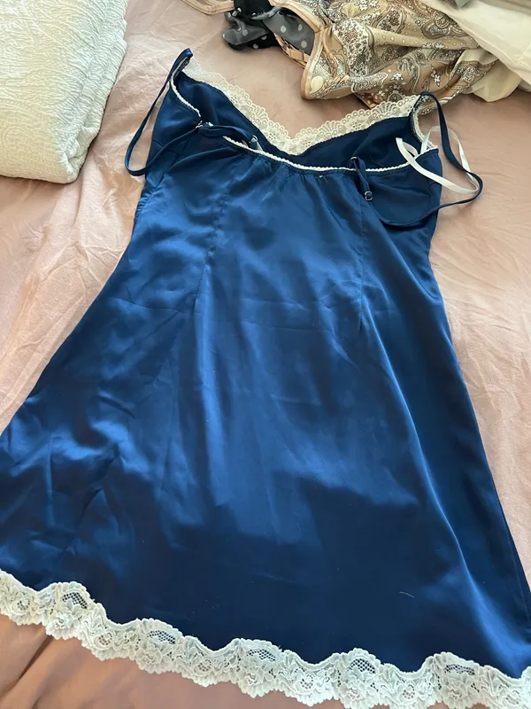 Lovers and friends lace and satin mini dress - Image 3
