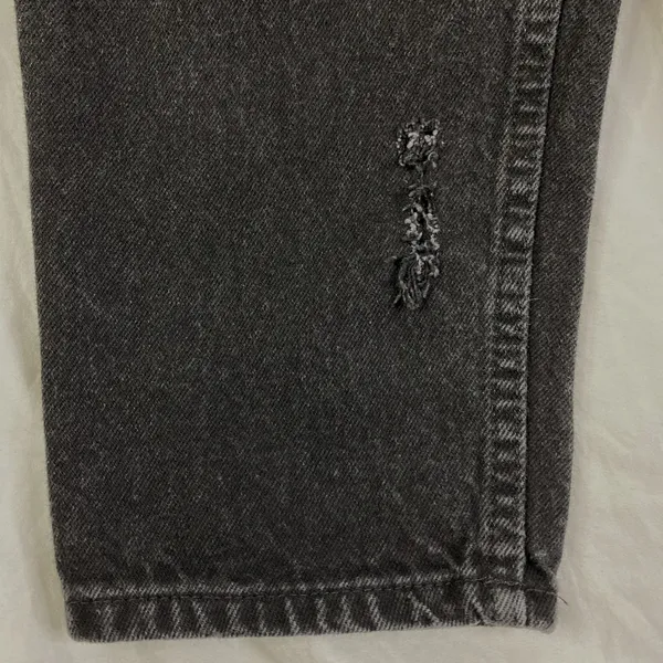 Route 66 Jeans Womens Black Relaxed Fit High Waist Denim Pants Casual *FLAW* GUC - Image 14