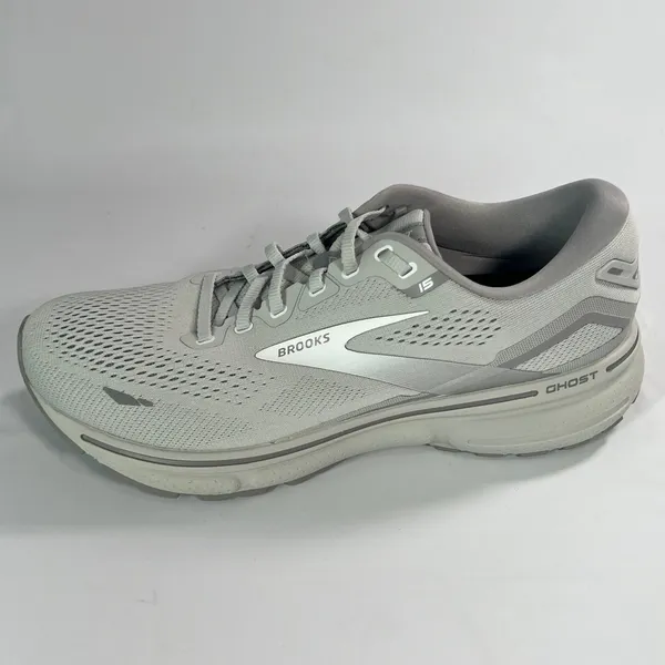 Brooks Ghost‎ 15 Running Shoes Women's 11.5 Grey Alloy Neutral Road Cushioned - Image 5