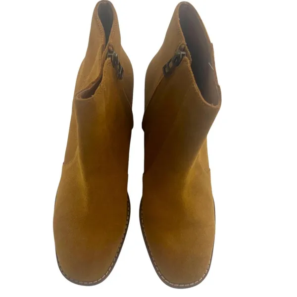 Madewell Suede‎ Bryce Chelsea Boots tan sz 7.5 - Image 4