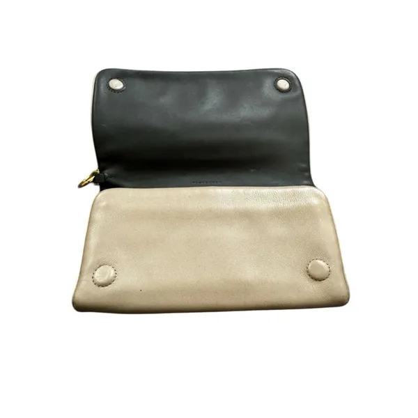 Tory Burch Beau Leather Wristlet Tri Fold Wallet - Image 3