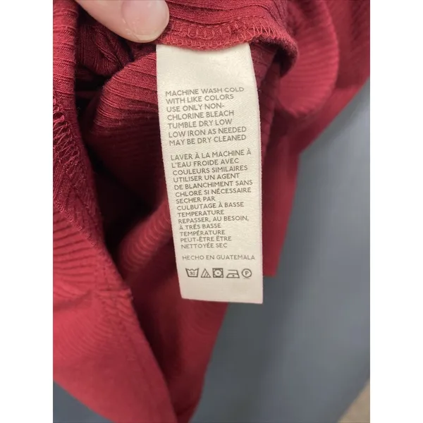 We The Free Top Size Large Maroon (b30) - Image 4