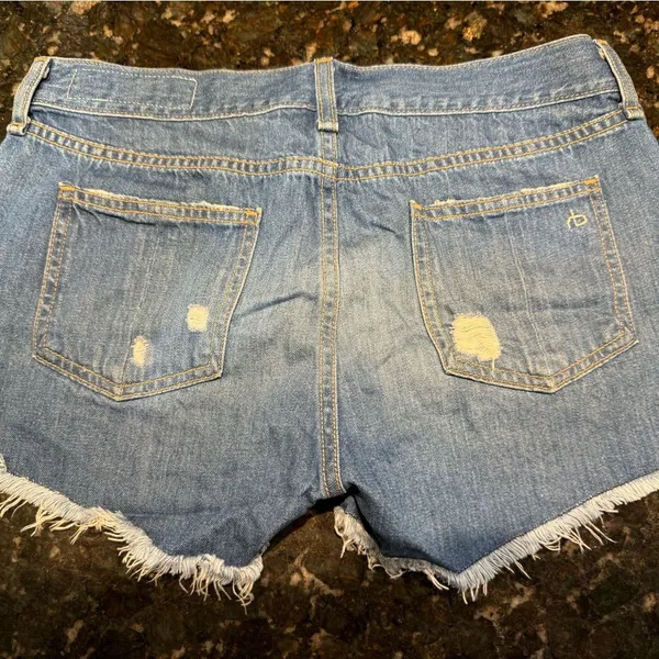 Rag & Bone Women Freeport 27‎ Distressed Cut-Off Short W1907K273FRE - Image 4