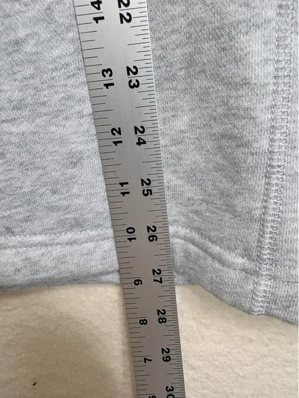 Sport-Tek Women’s L Gray Quarter Zip Sweatshirt Monogram Fleece Pullover - Image 3