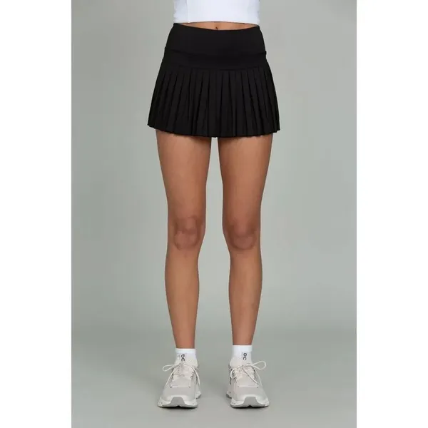 ✨Gold Hinge BLACK PLEATED TENNIS SZ SMALL SKIRT✨ - Image 4