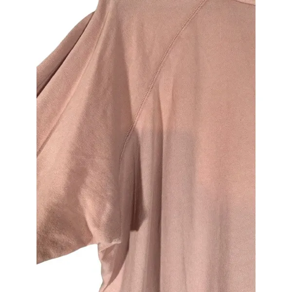J. Crew Pink Long Sleeve Crew Neck Pullover Sweatshirt Women Sz M - Image 8