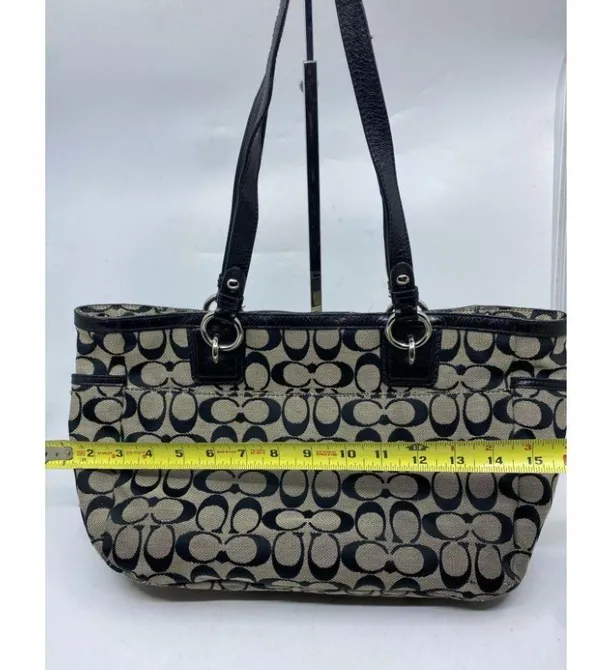 Coach Black Tote Bag Customized W/ embellishments - Image 6
