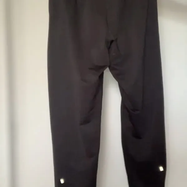 Nike Black Zipper Bottom Sweatpants - Image 2