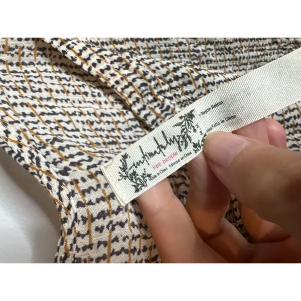 Free People patterned open side tank top - Image 3