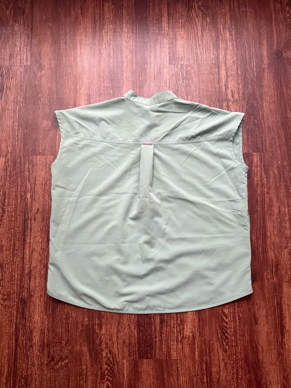 FIGS Women’s Jade Green Rafaela Oversized Scrub Top Nurse PO#1771 - Size M - Image 2