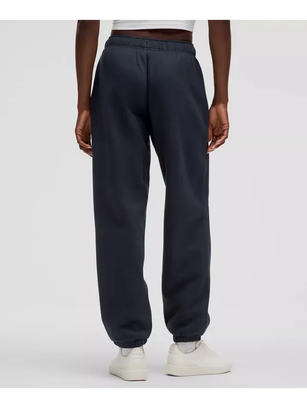 Lululemon Scuba Mid-Rise Oversized Jogger Black M LW5GI0S Sweatpants - Image 2