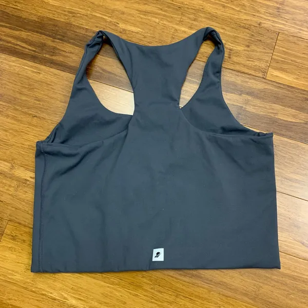 Fundamental Performance Racerback Athletic Tank‎ Top Women's XL Gray Polyester - Image 2