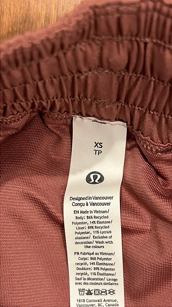 Lululemon Shake it out high rise run short  - Image 4