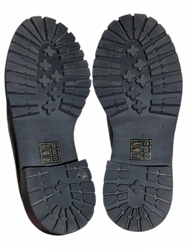 Madewell The Bradley Lugsole Loafer in Leather Black Size 6 - Image 7