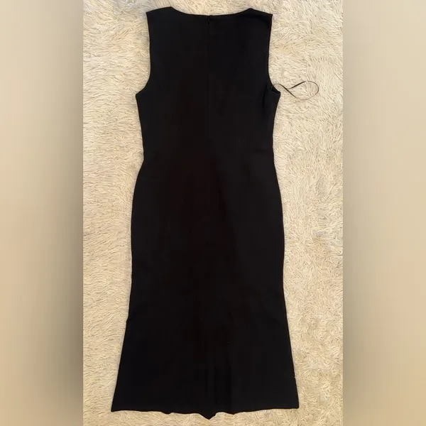 NWOT ELLIATT Eden Sleeveless Midi Dress Black SZ L - Image 6
