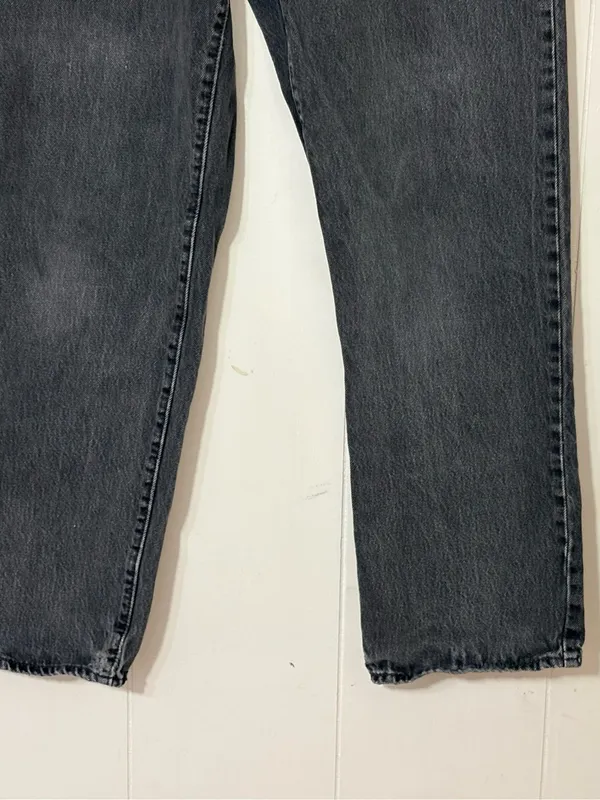 Levi’s ’94 Baggy Jeans Faded Black High Rise Distressed Size 29 - Image 3