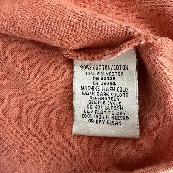 Bugatchi Quarter Zip Pullover Womens Large‎ Striped Coral Orange Casual - Image 7