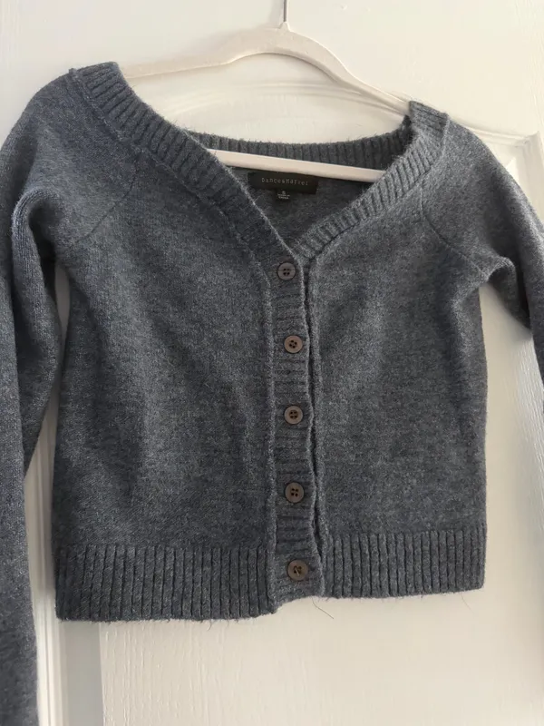 Dance & Marvel grey button sweater  - Image 2