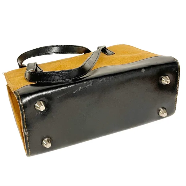 Kate‎ Spade Vintage Mini Brown Faux Suede Handbag - Image 5
