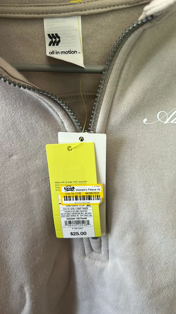 All in Motion Crop Sweatshirt Top - Image 3