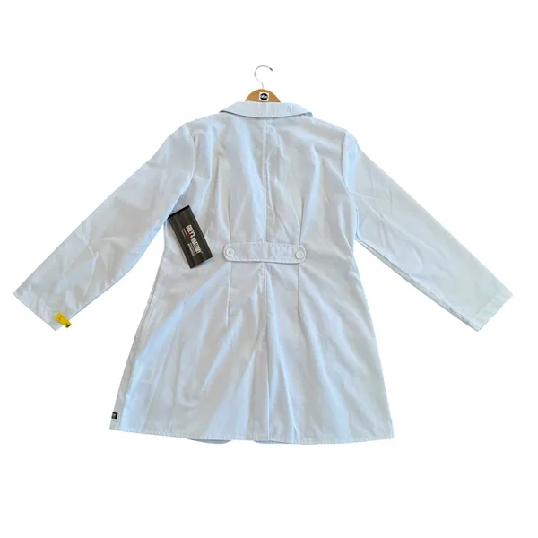 ABC STUDIOS GREY’S ANATOMY TV Clothes large NWT WITH COSTUMES DEPARTMENT TAG white lab coat - Image 2