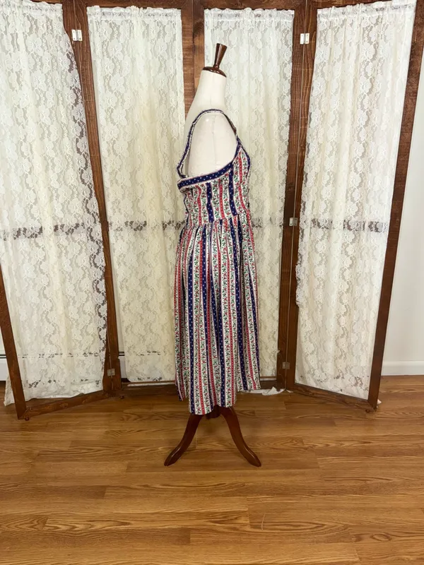 Super Cute Vintage Bombay Paisley Sundress - Image 5