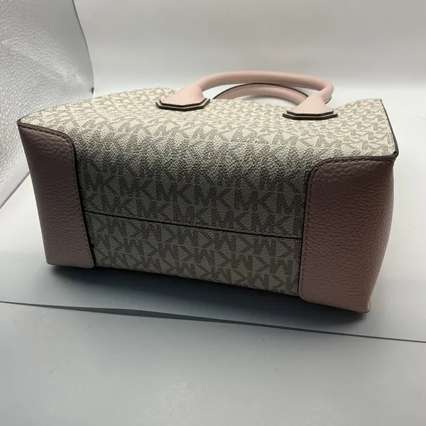 Michael Kors Beige and Pink Tote Bag - Image 4