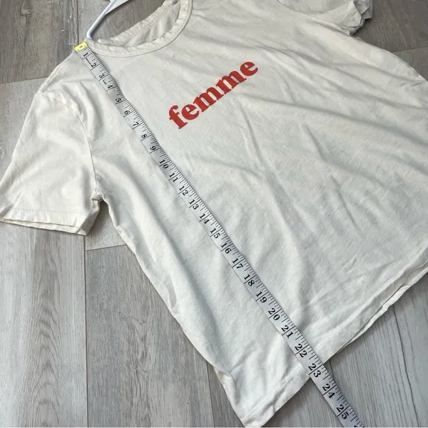 Cotton Femme Tshirt ese o ese graphic print womens Cream (large) casual - Image 6