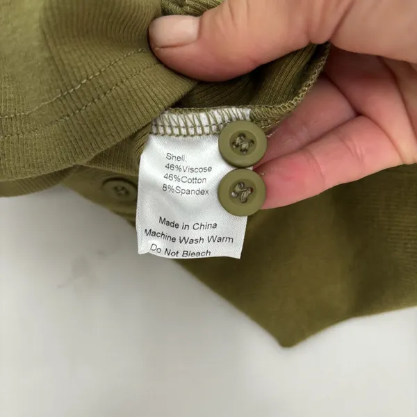 Petal & Pup Adeline Two Piece Set Olive Green Size S - Image 7