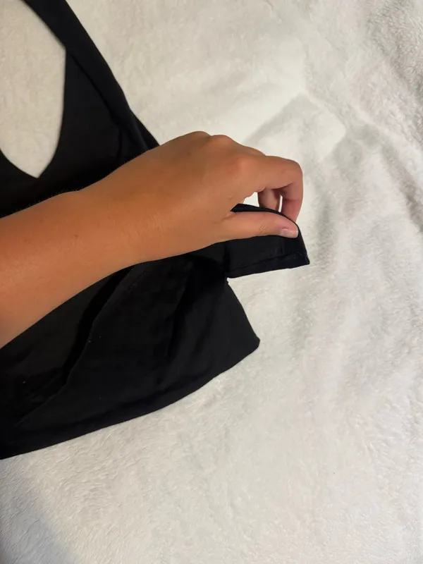 Halter Top Black - Image 3