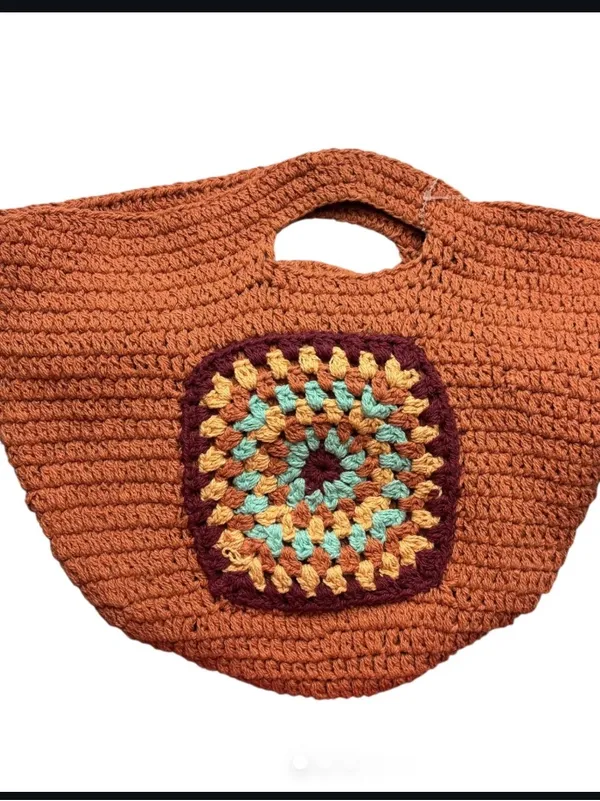 New free people CALI CROCHET CLUTCH BAG $88 spring boho casual woven summer - Image 6