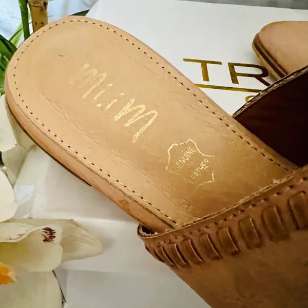 MI,IM Boho Leather Mules - Image 9