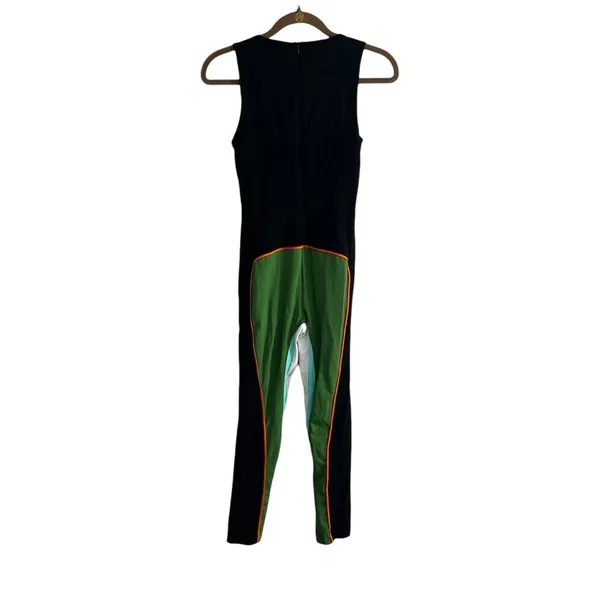 NO KA’OI Colorblock Sleeveless Catsuit Jumpsuit Activewear Size S - Image 5