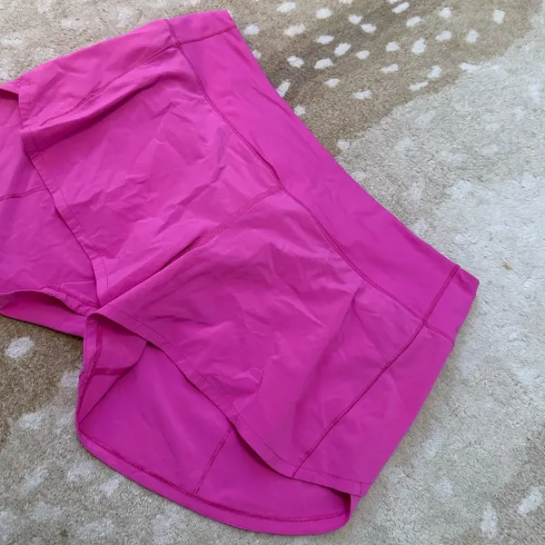Lululemon Athletica Speed up mid rise shorts in sonic pink women’s size 12 - Image 7