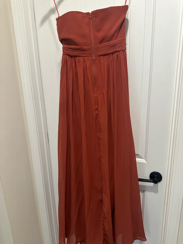 Birdy Grey Spice Grace Convertible Dress with Slit Bridesmaid Dress - Image 2