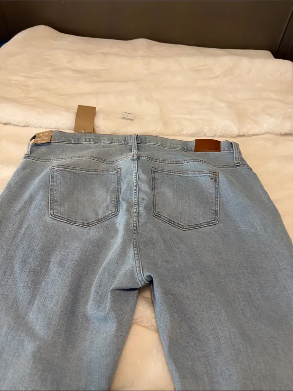 NWT Madewell size 36 High Rise Skinny Crop with Button-Fly - Image 9