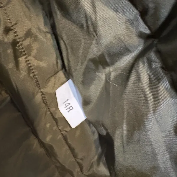 US Army All Weather Trench Coat Green AGSU 14R Fechheimer American Apparel - Image 4