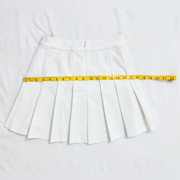 Aritzia Sunday Best Olive Mini Skirt - White - 0 - Image 8