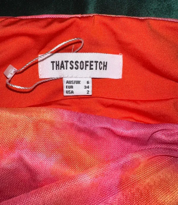 Pink/Orange Maxi Skirt + Tube Top Set - Image 8