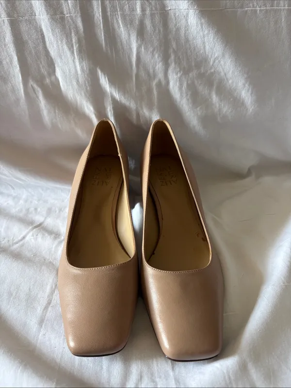 Naturalizer Women's Square-Toe Pumps in Nude Taupe - Image 2