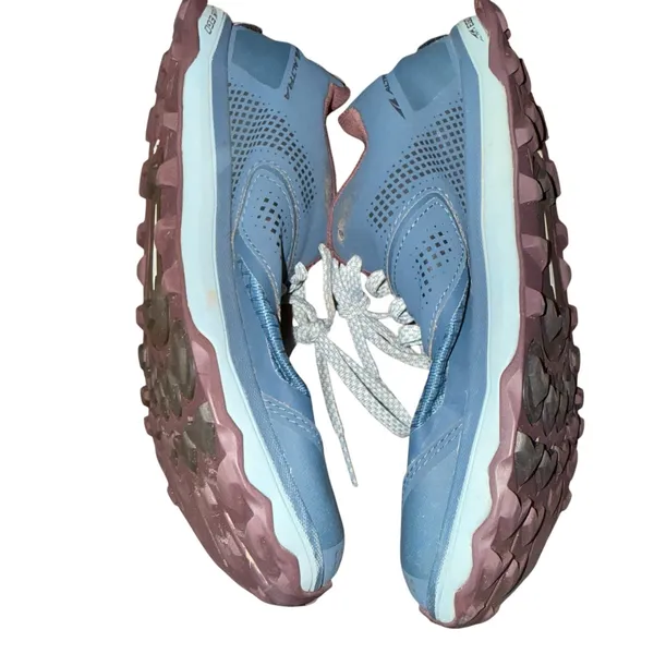 Altra Lone Peak 5 Majolica Blue Trail Running Shoes ALOA4VR7408 Womens 8 no sole - Image 9